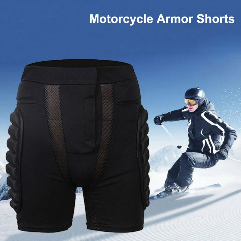 Outdoor Motorcycle Sports Skiing Shorts Hip Pad Protector Armor Bike Downhill Ski Snowboard Skate Pants Moto Shorts